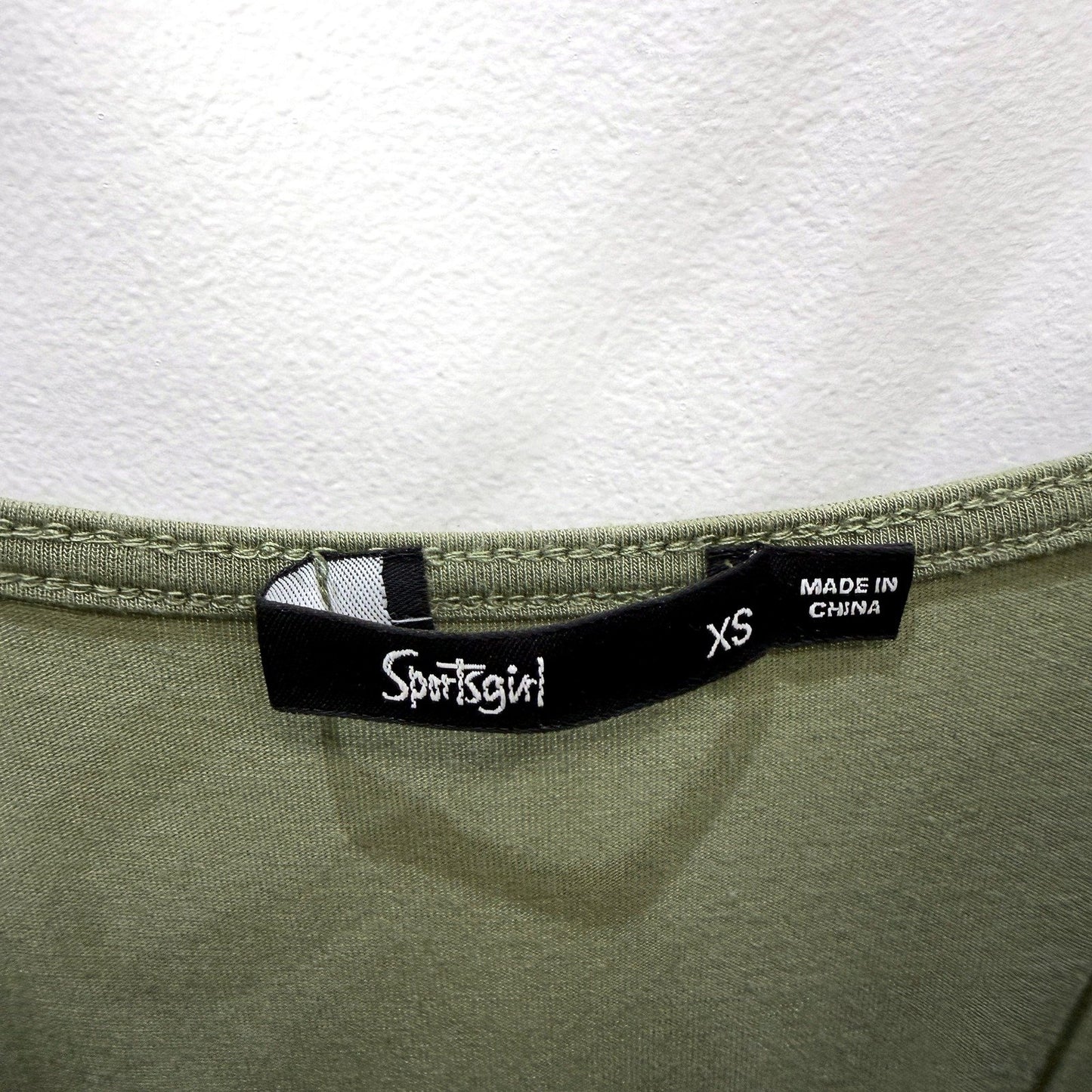Sportsgirl Womens Olive Green Casual Dress Comfortable Size XS