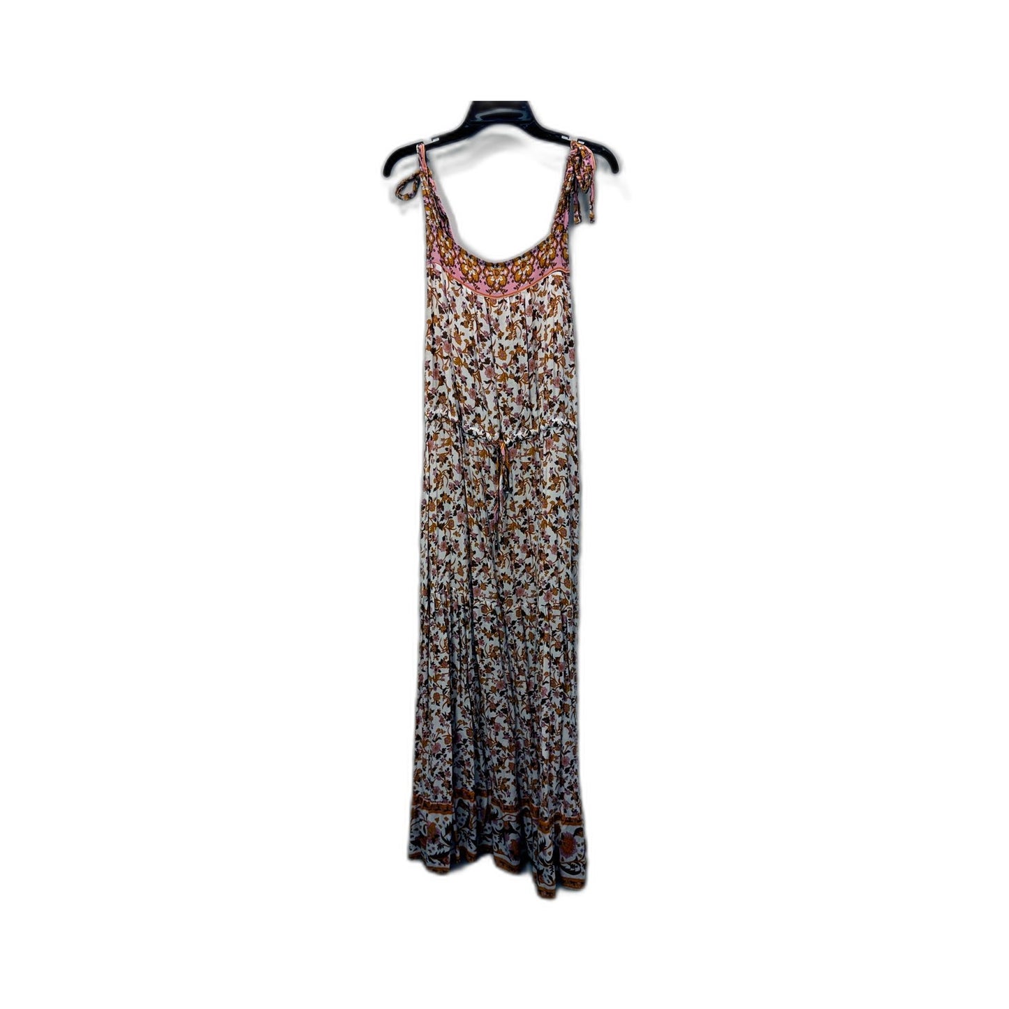 Boh Womens o Floral Maxi Dress in Multi Color & for Summer Vacation Size M