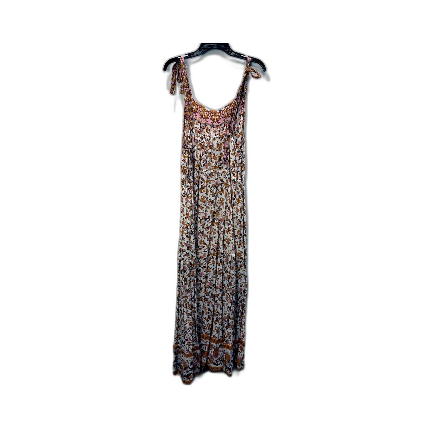 Boh Womens o Floral Maxi Dress in Multi Color & for Summer Vacation Size M