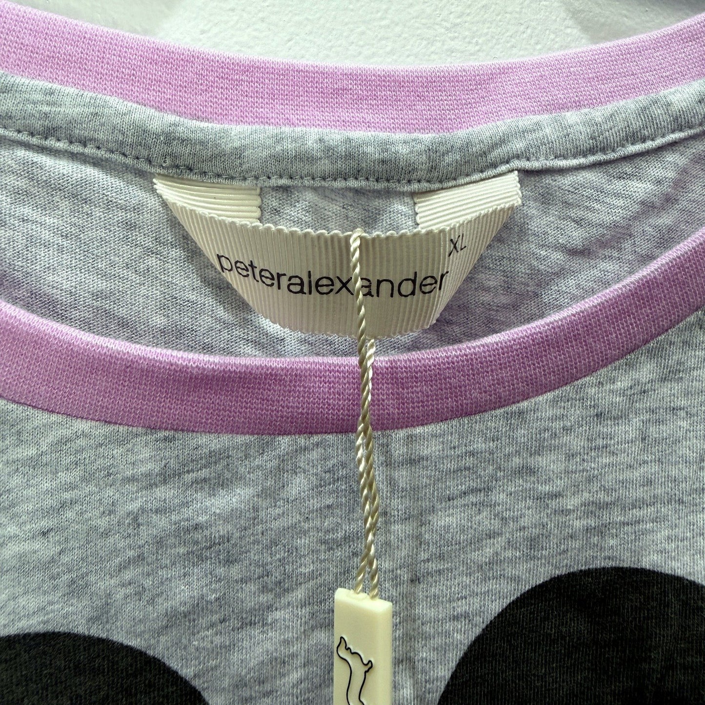 Disney Gray Pink Polka Dot Lace Sleep Camisole Womens XL NEW