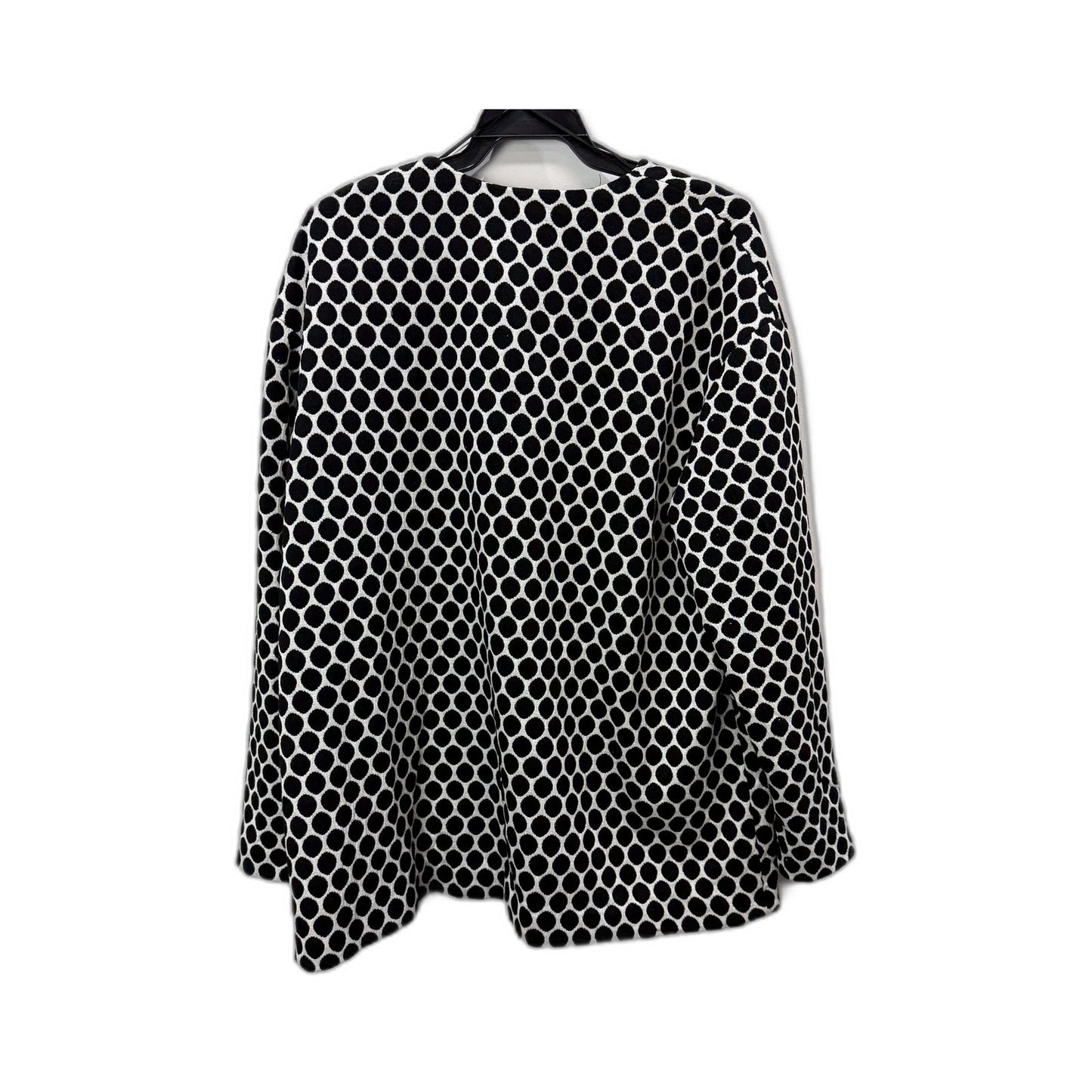 H&M Womens Polka Dot Jacket in Black and White, Size M