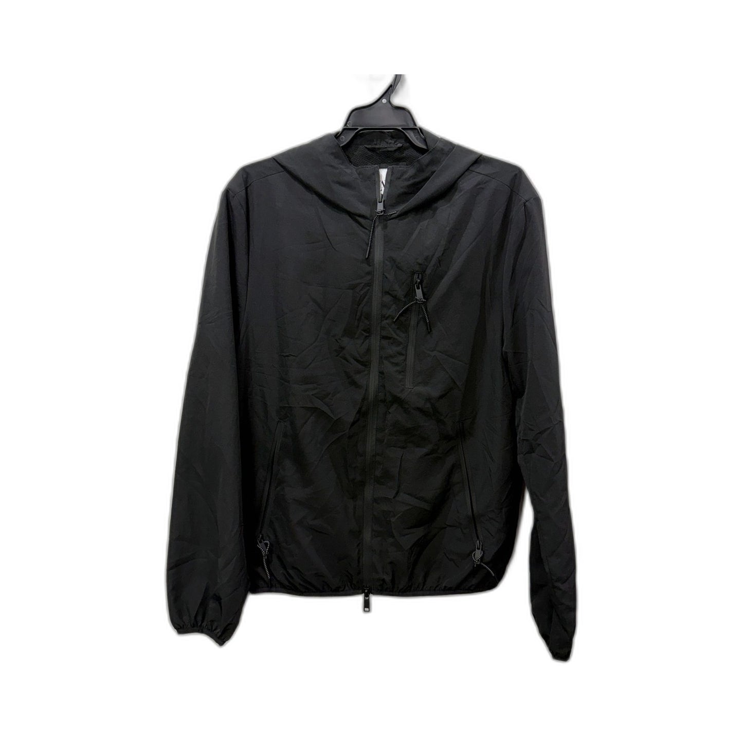 Zara Womens Lightweight Hooded Jacket in Black, Size S