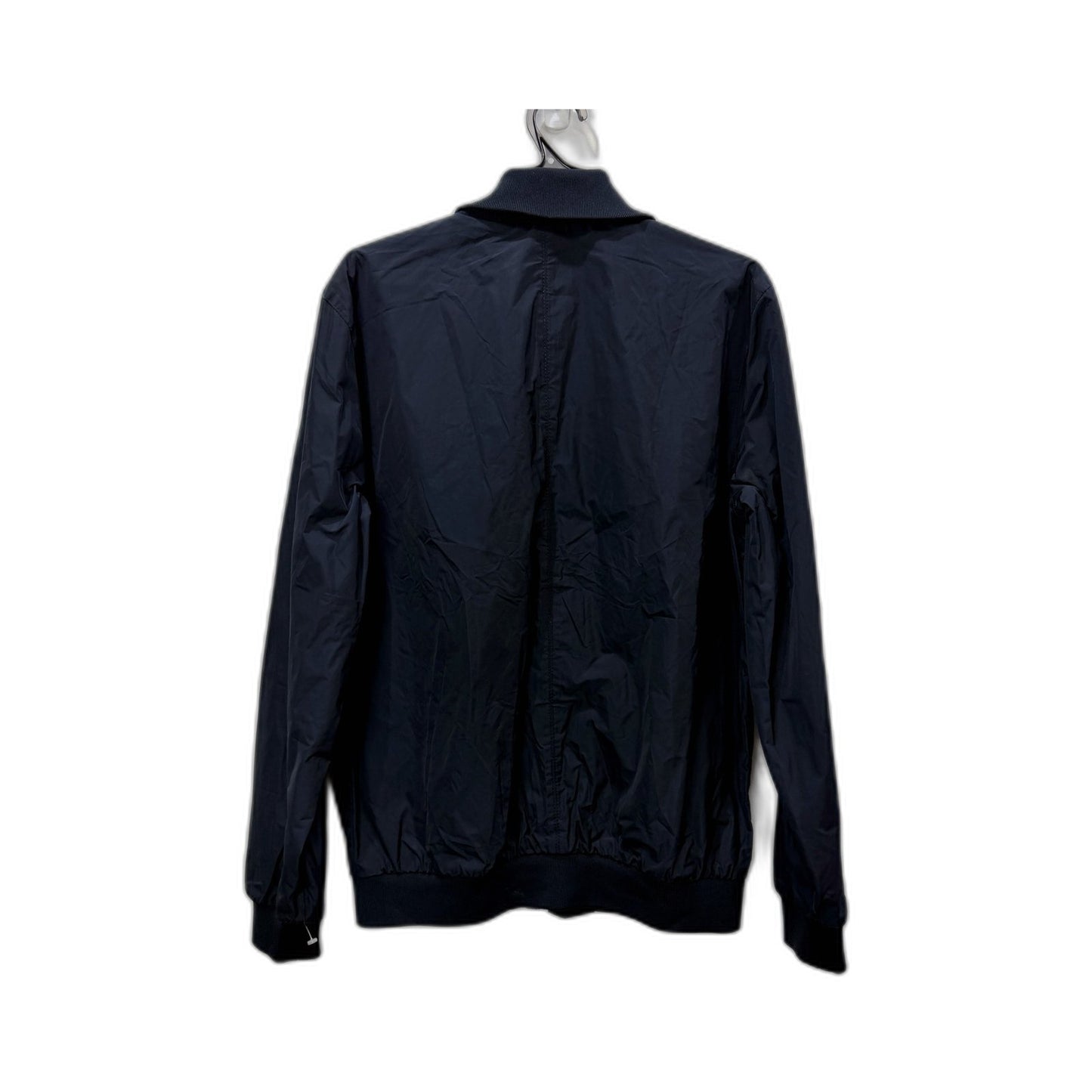 Ben Sherman Mens Lightweight Navy Blue Bomber Jacket, Size M