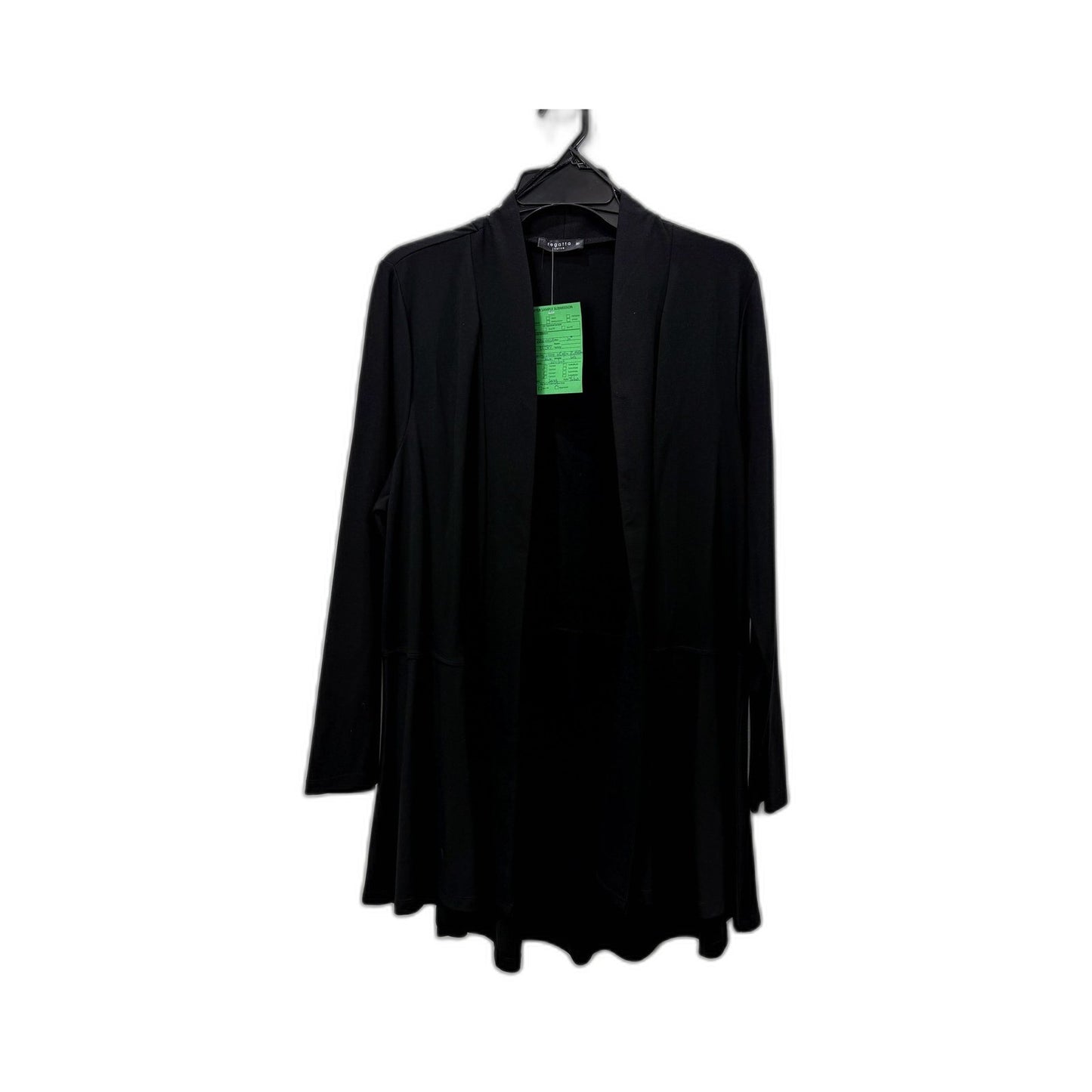 Regatta Curve Womens Black Cardigan Sweater Comfortable Viscose Nylon Size NEW