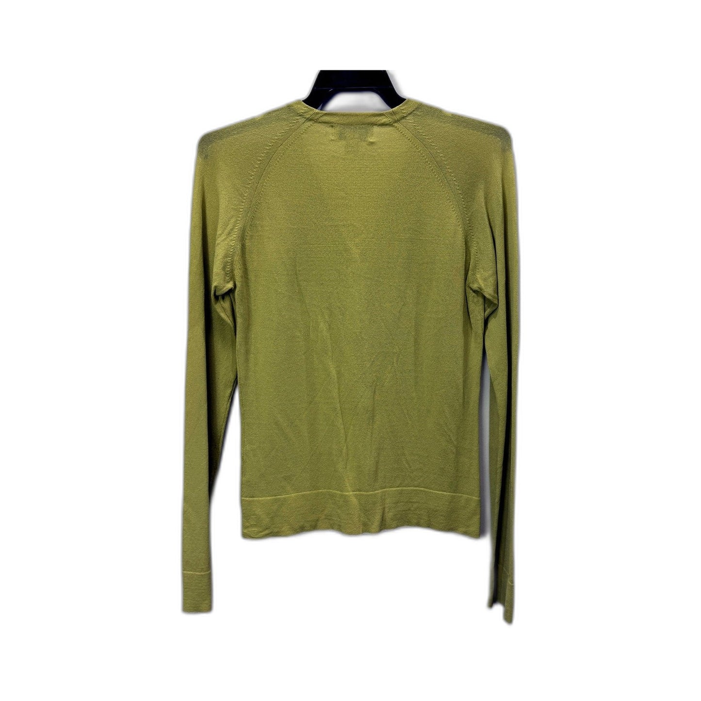 Esprit Womens Lime Green Rayon Blend Cardigan Sweater Size Small