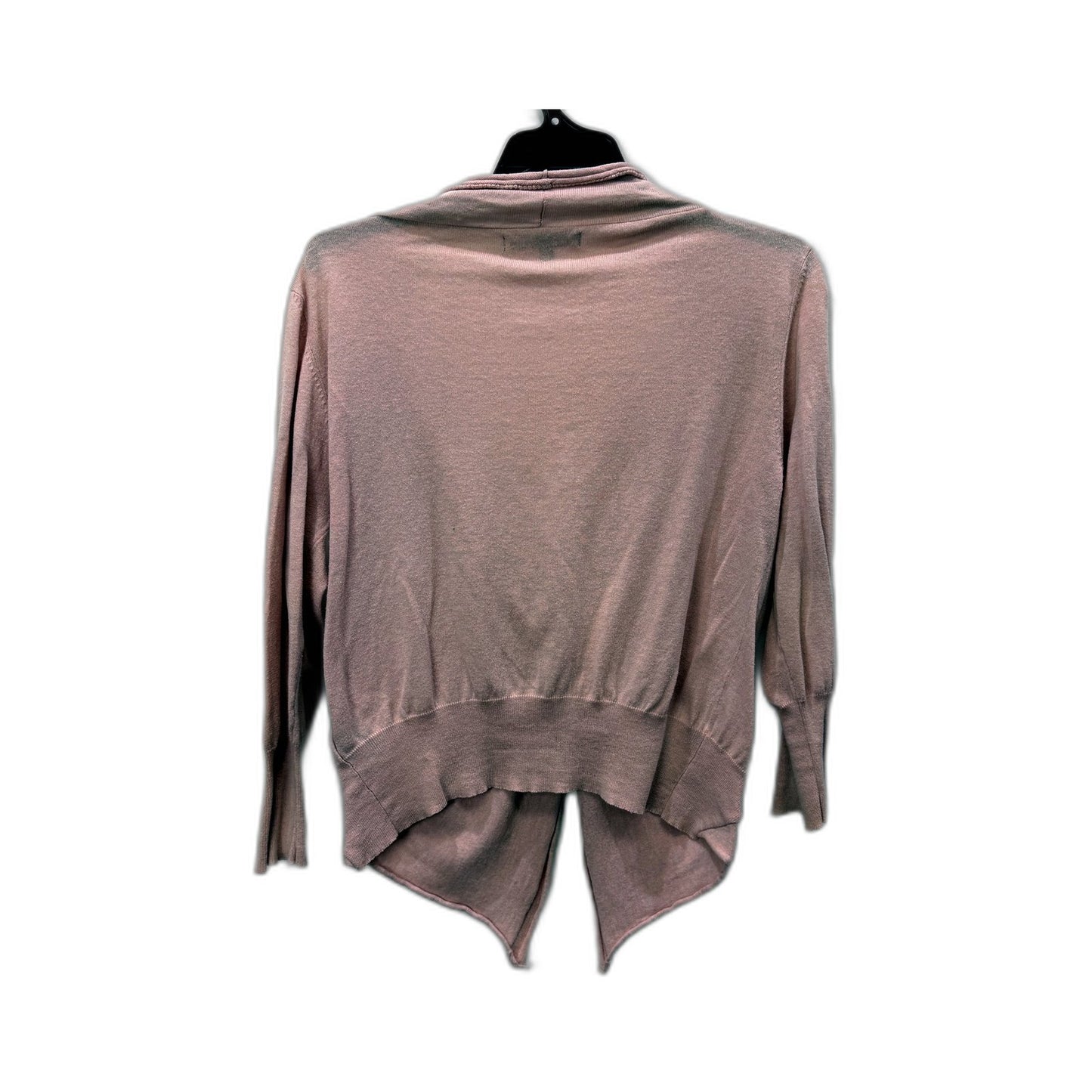 Anna Hoffmann Womens Dusty Rose Open Front Cardigan Sweater Size L