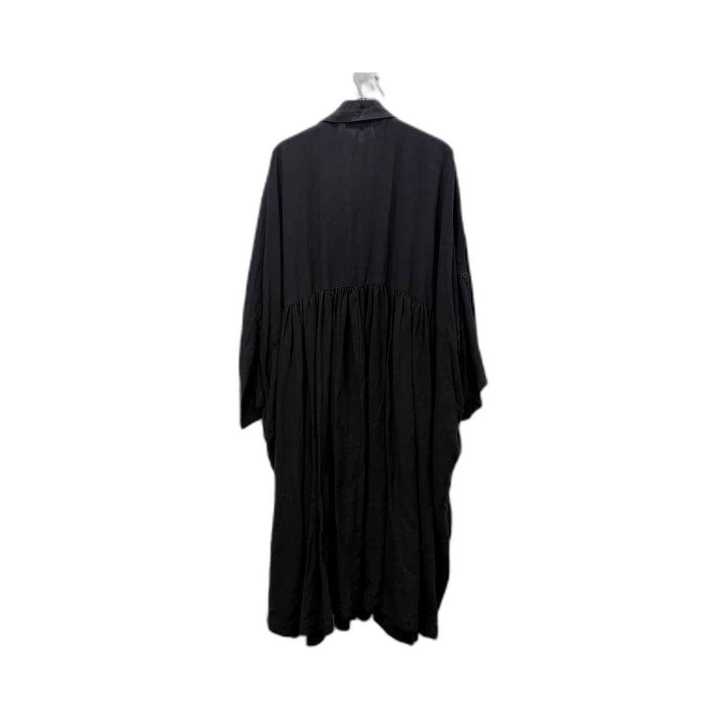 Stai Womens Oversized Linen Dress in Black - Size 1 (Oversized)