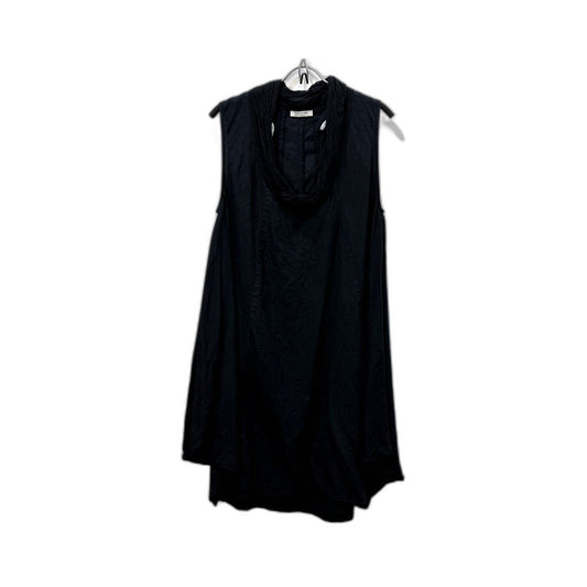 Banana Blue Womens Sleeveless Black Cotton Dress Size L