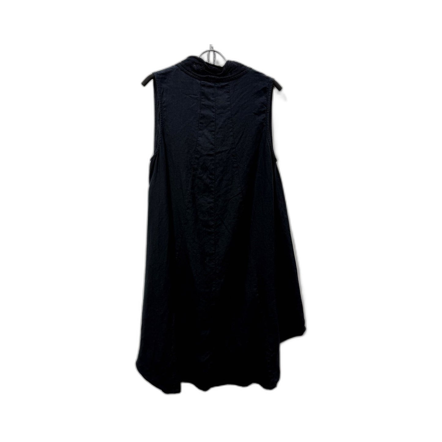 Banana Blue Womens Sleeveless Black Cotton Dress Size L