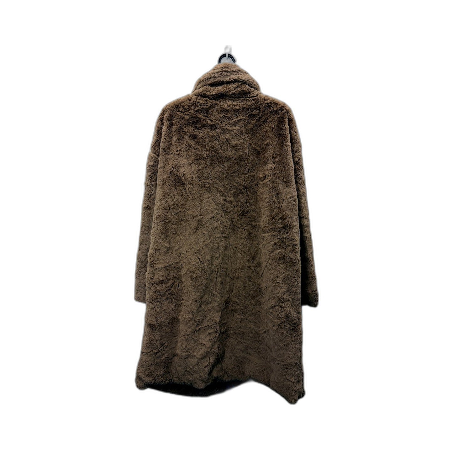 Beloved Womens Brown Faux Fur Coat Warm Winter Jacket for Size 18 NEW
