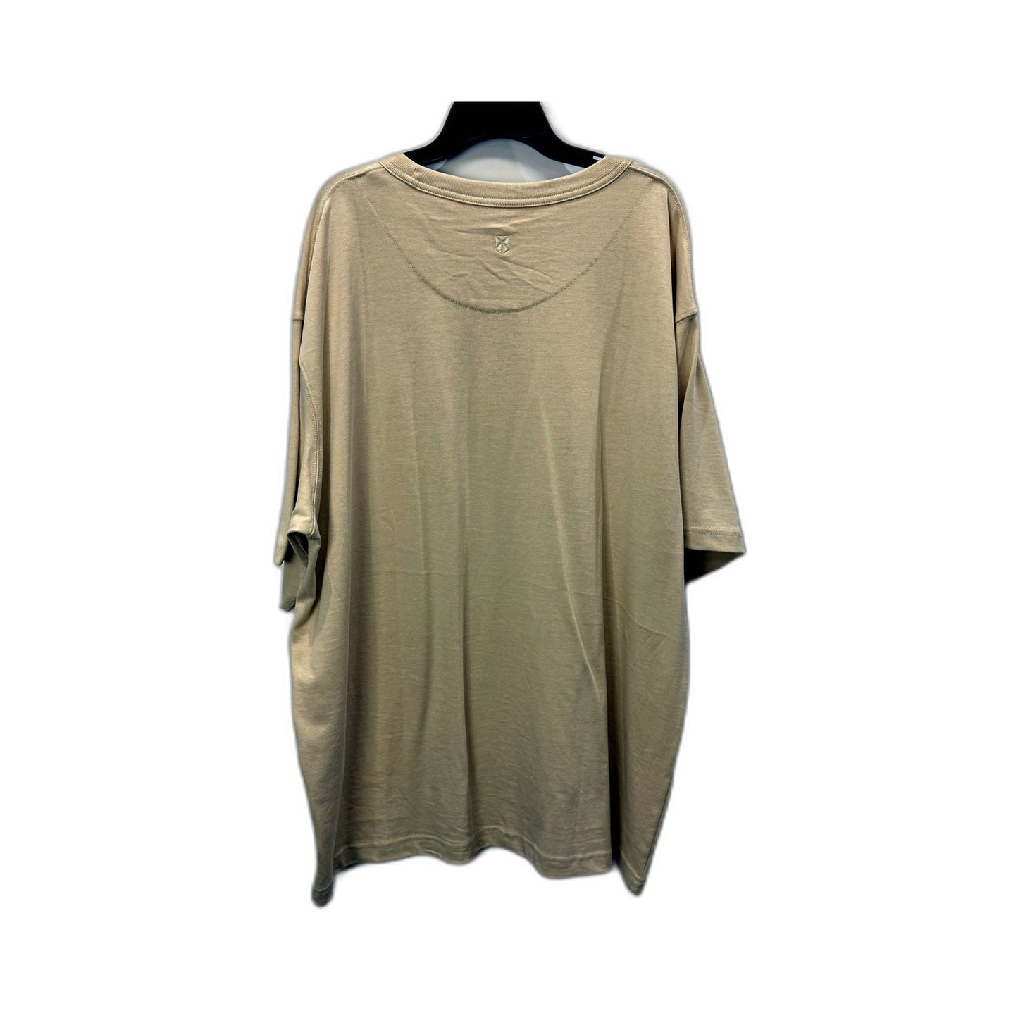 Jack & Jones Mens Oversized Crew Neck T-Shirt Cotton Summer Sand Size L NEW
