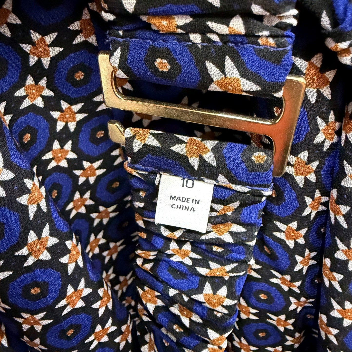 Witchery Womens Floral Midi Dress Multi Color Casual Long Sleeve Size Sz 10