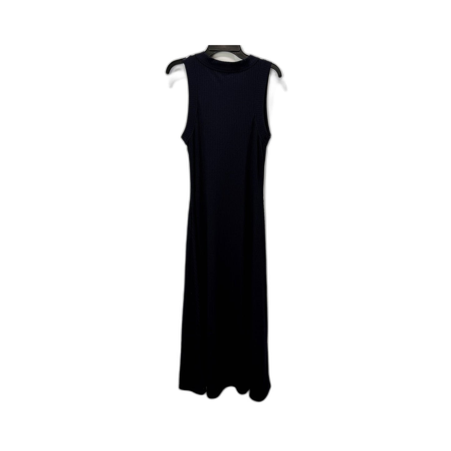 Witchery Womens Sleeveless Ribbed Knit Navy Maxi Dress - XS Size