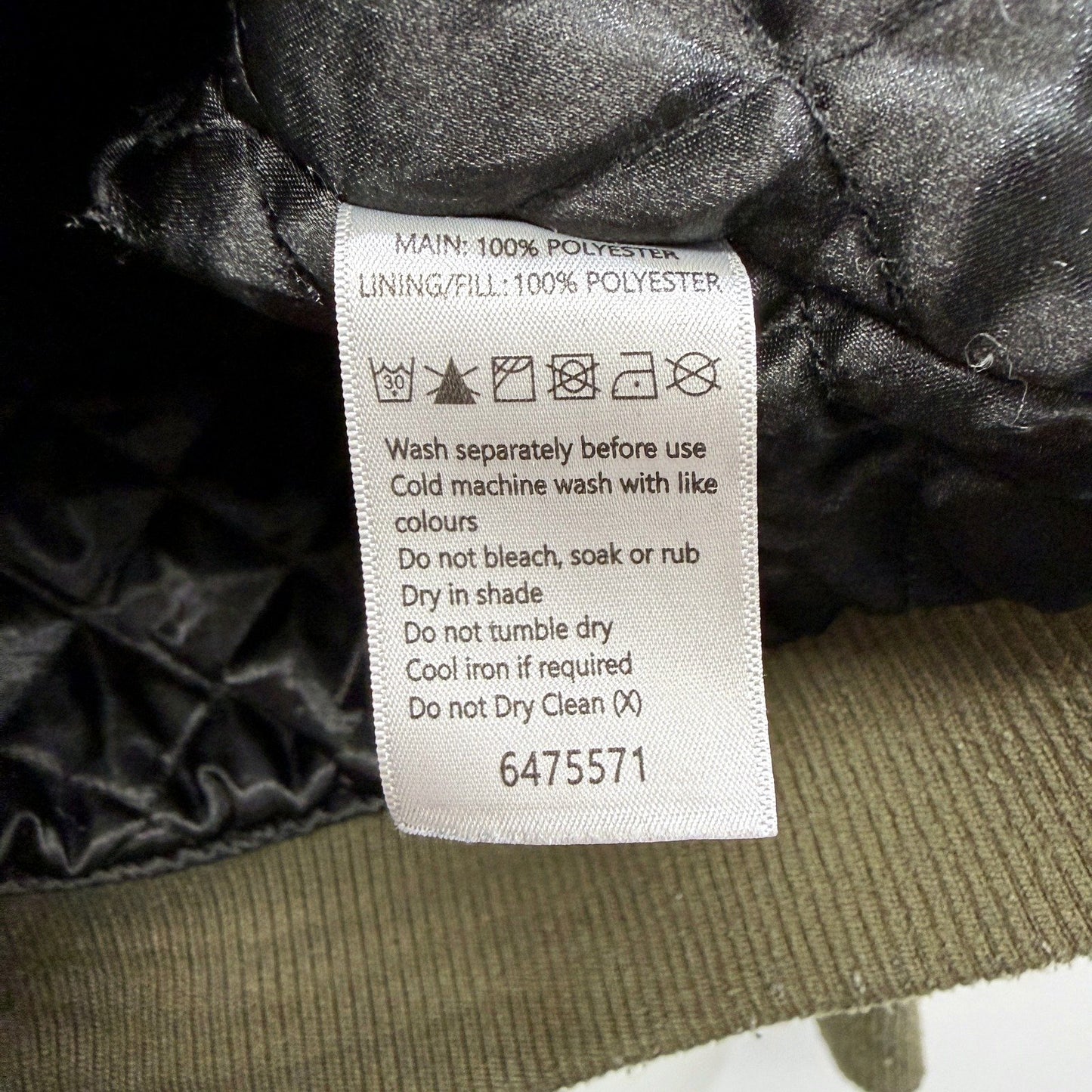 All About Eve Olive Green Bomber Jacket Stylish Casual Lightweight Size 12