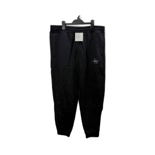 Calvin Klein Mens Fleece Jogger Pants in Black, Size XL NEW