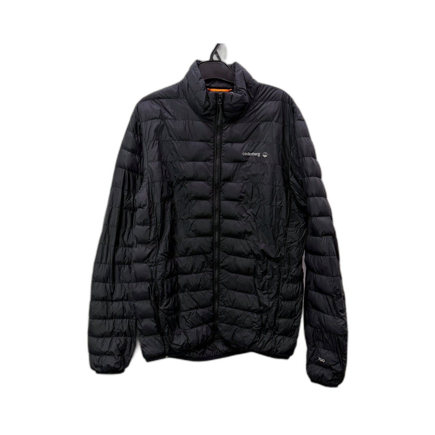 Cederberg Mens Down Puffer Jacket - Lightweight Navy Winter Coat, Size S