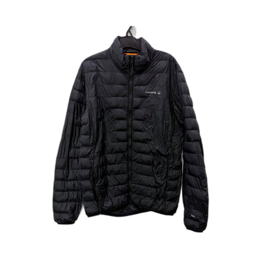 Cederberg Mens Down Puffer Jacket - Lightweight Navy Winter Coat, Size S