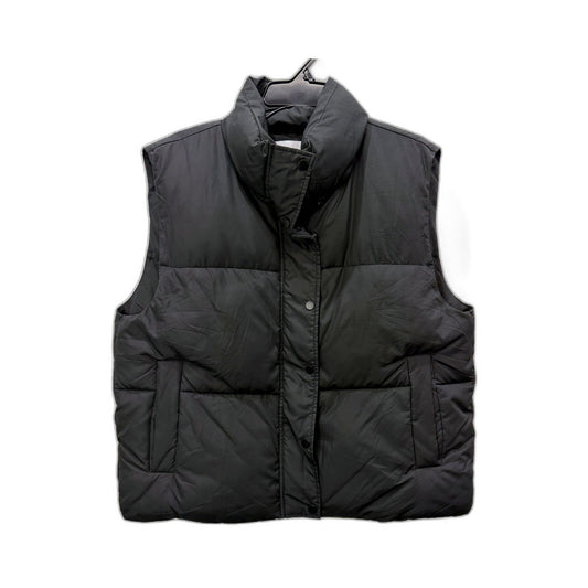 Madison The Label Womens Black Quilted Insulated Puffer Vest XL