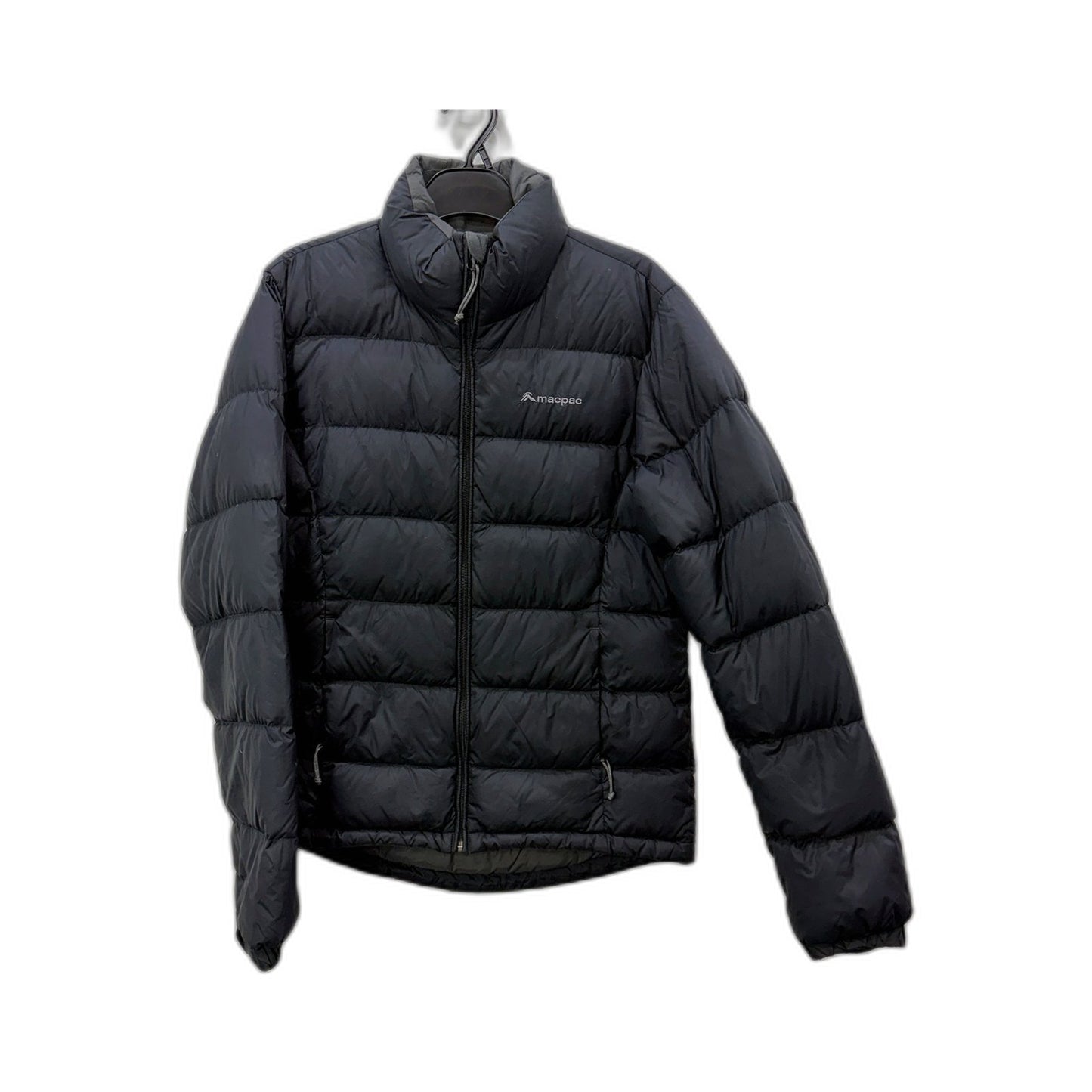 Macpac Womens Puffer Jacket Black Warm Insulated Outdoor Winter Size 10