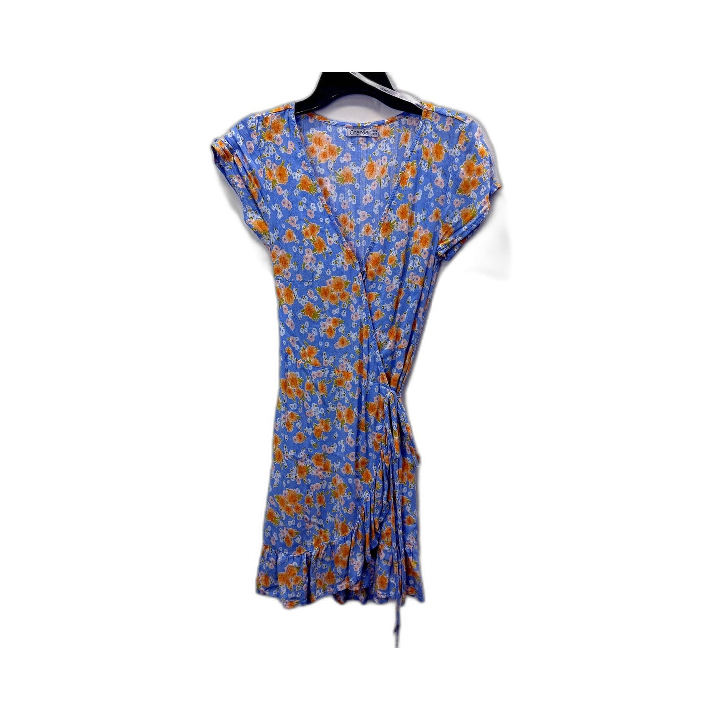 Ghanda Kids Floral Print Dress Vibrant Colors Casual Comfortable Size Teen 10-11