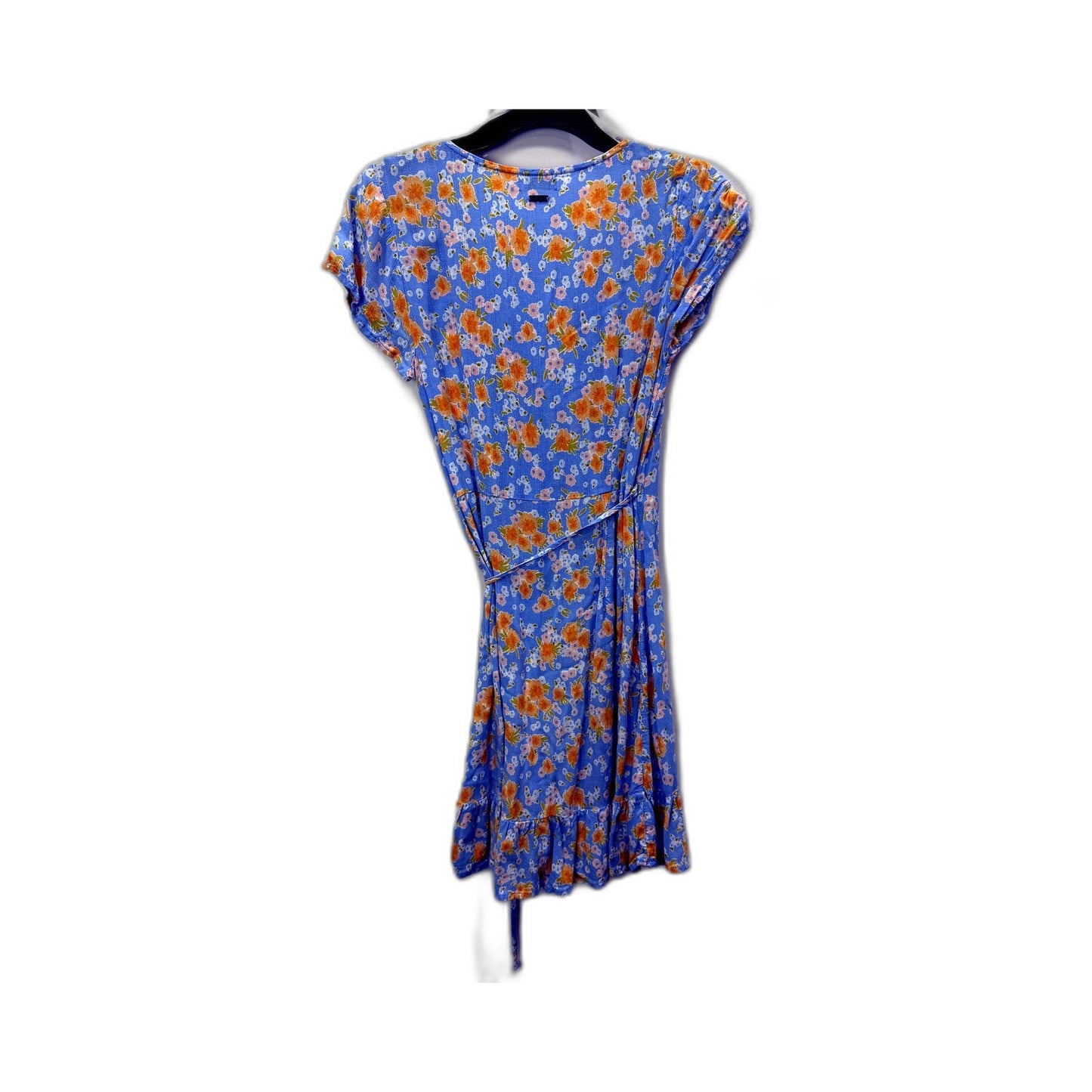 Ghanda Kids Floral Print Dress Vibrant Colors Casual Comfortable Size Teen 10-11