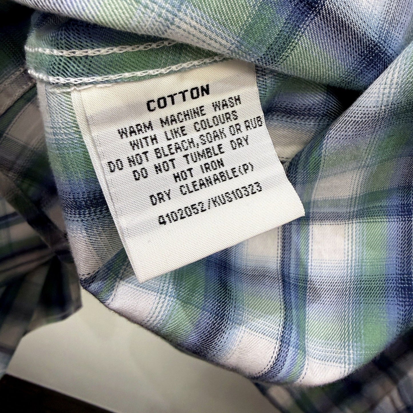 Kenji Mens Plaid Button-Down Shirt Multi Color Casual Cotton Size XXL