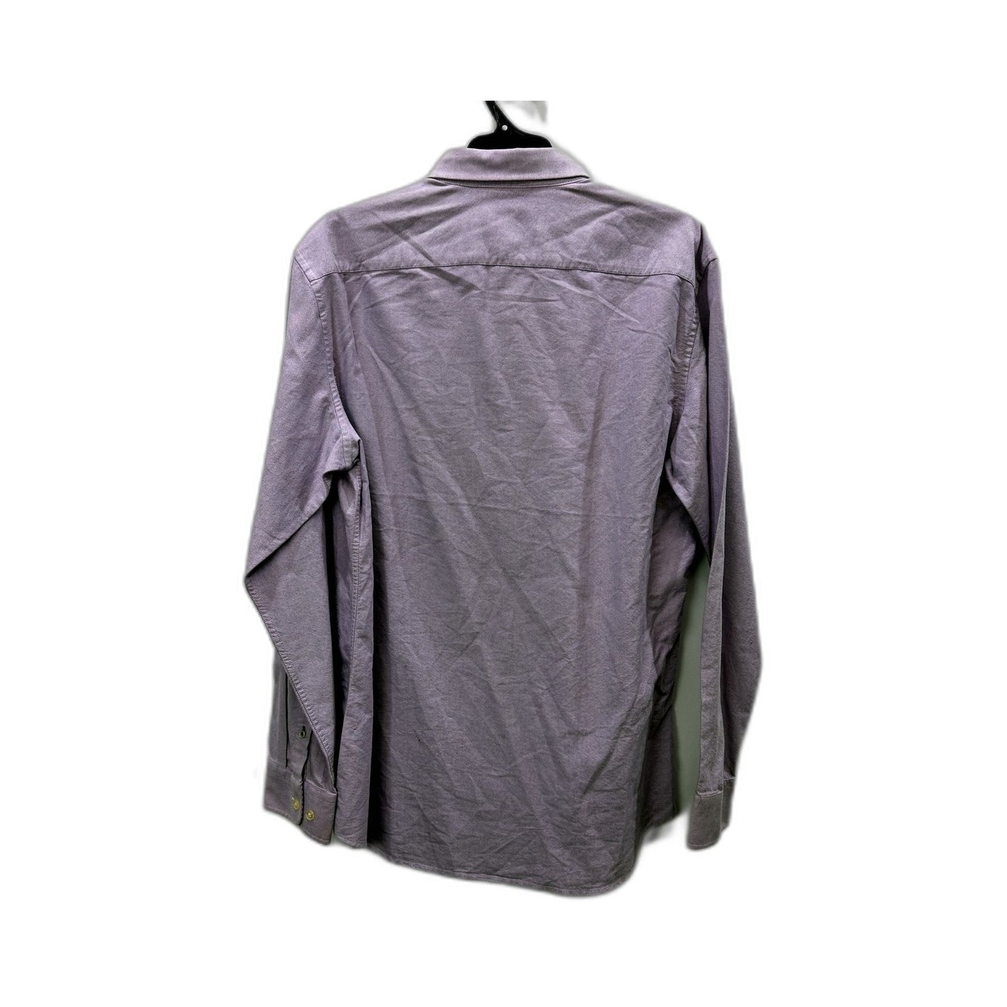 Polo Sport Mens Long Sleeve Cotton Casual Purple Shirt Size L NEW