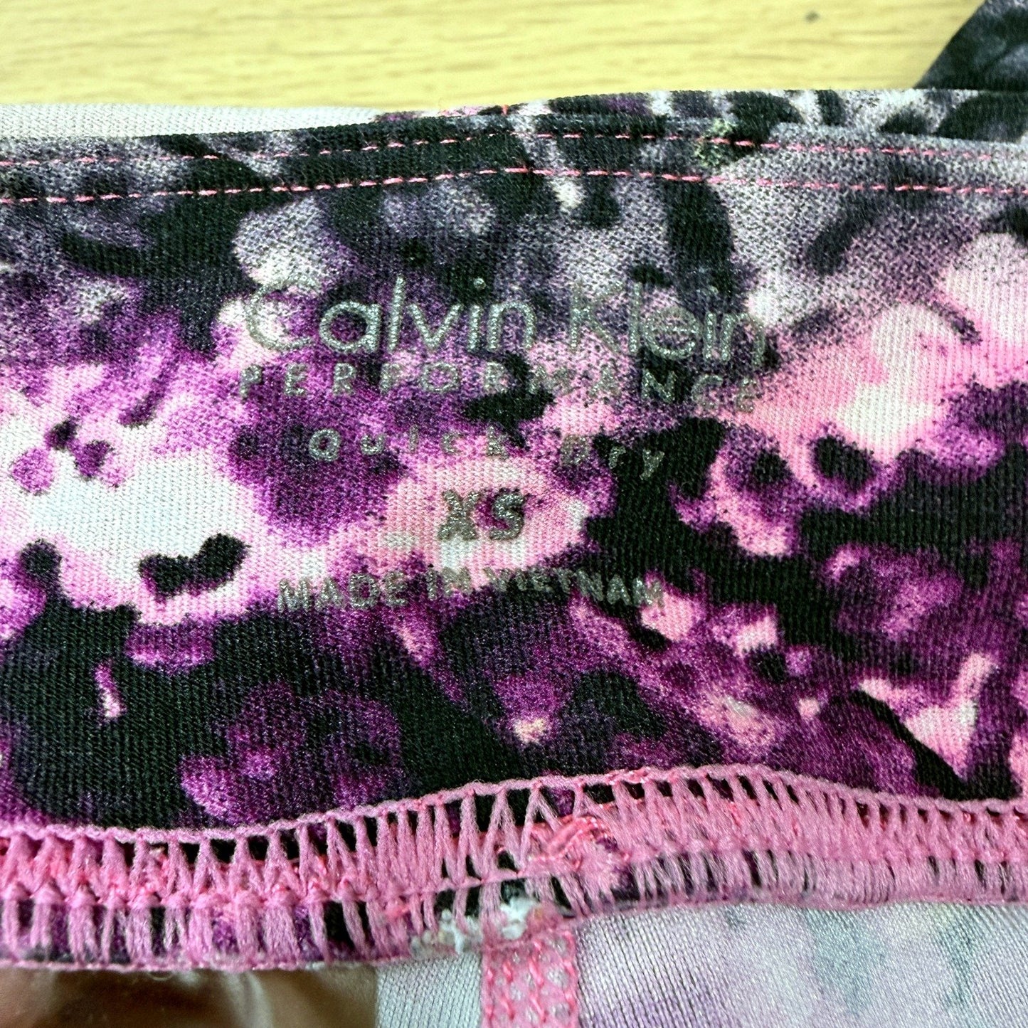 Calvin Klein Womens Tie-Dye Leggings Stretchy Comfortable Casual Size XS