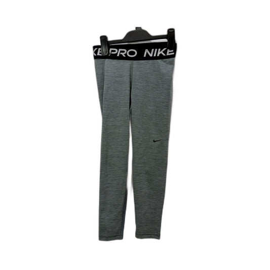 Nike Mens Gray Compression Tights Athletic Leggings Size S