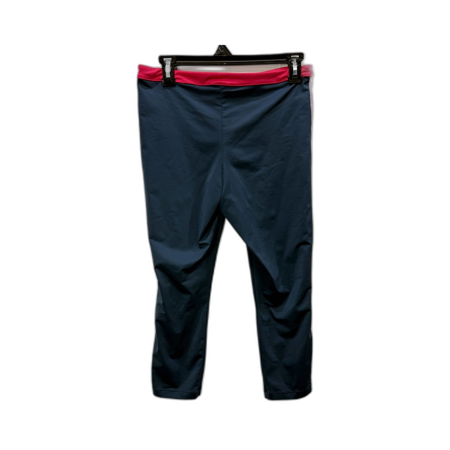 Nike Womens Navy Blue & Red Workout Pants in Size M