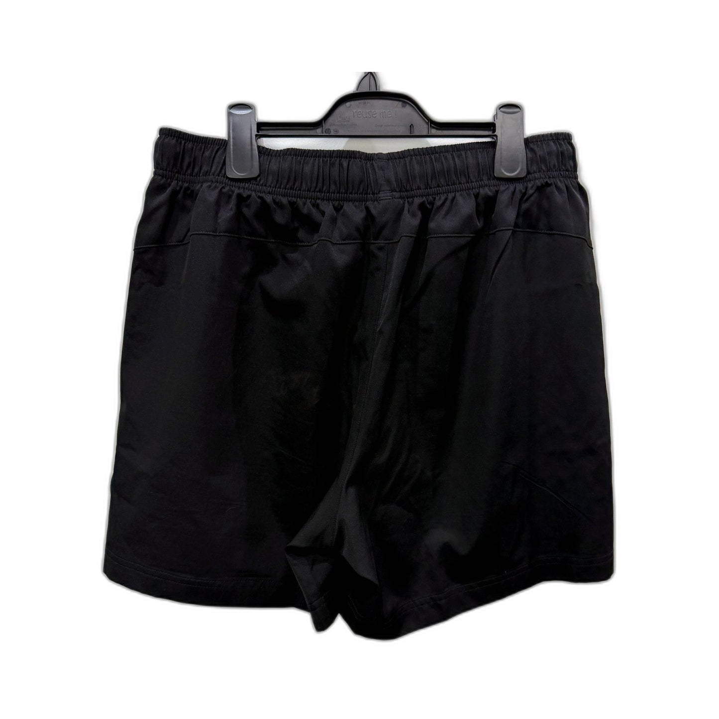 Puma Mens Polyester Shorts with Elastic Waist and Pockets in Black, Size L