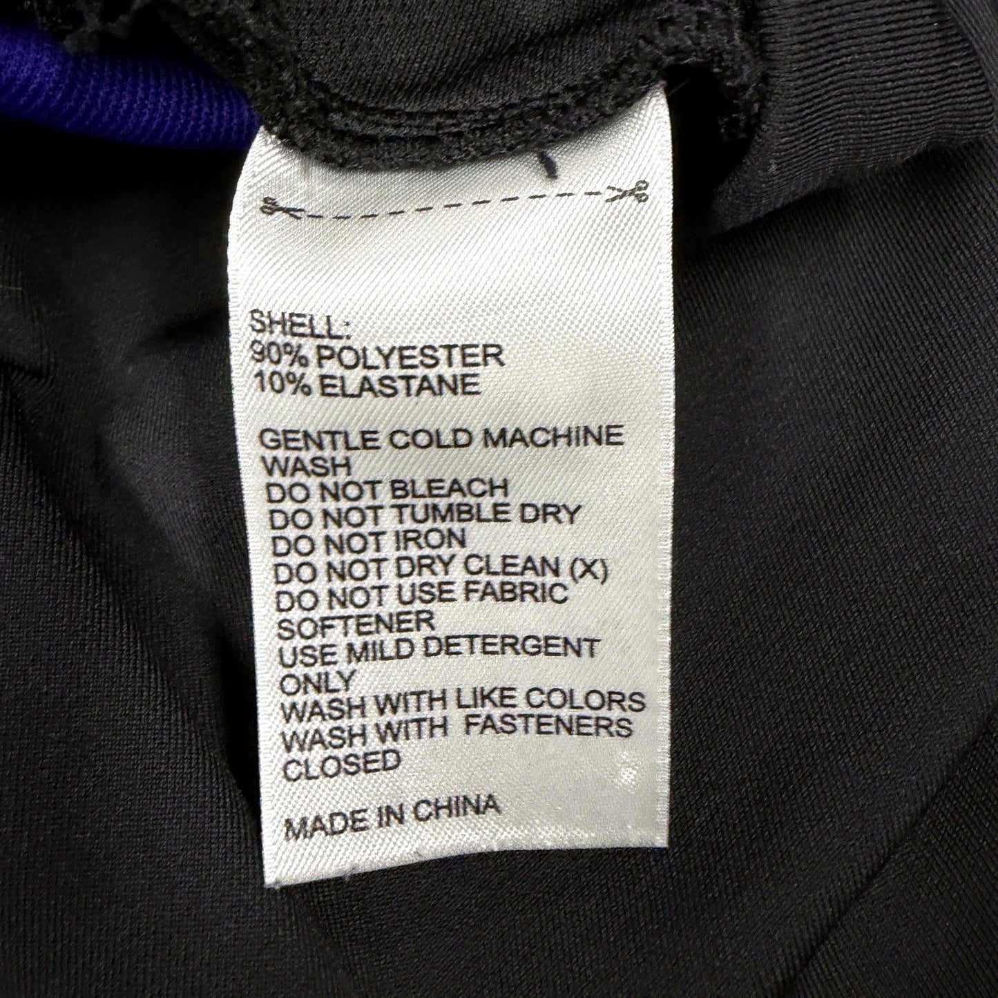 adidas Womens Athletic Pants Black and Blue Lightweight Workout Gym Size 8