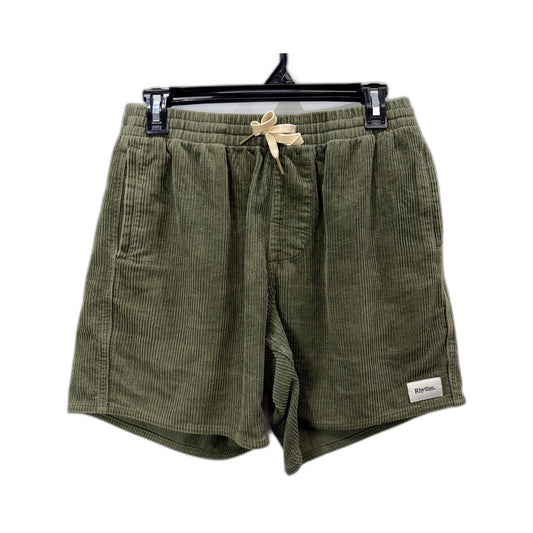 Rhythm Mens Olive Green Corduroy Shorts in Size 30 NEW