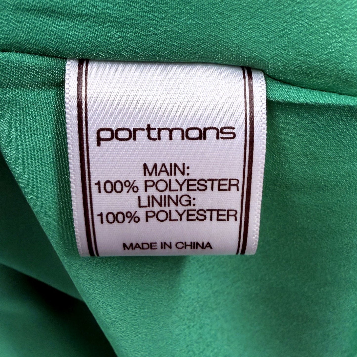 Portmans Womens Green Pleated Skirt Casual Feminine Comfortable Size 14 NEW