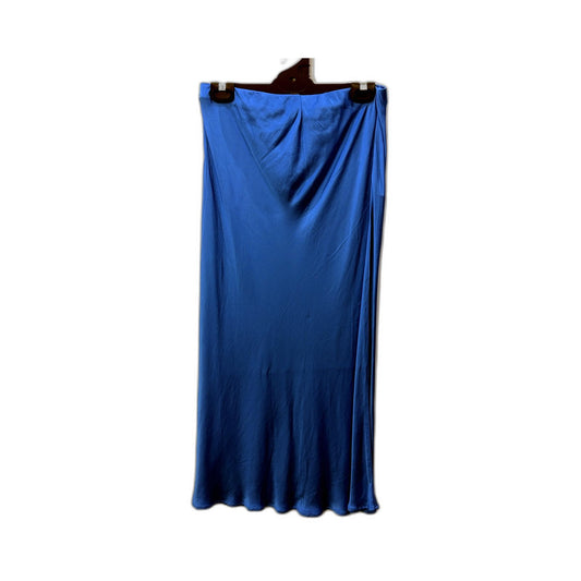 Sportsgirl Womens Blue Flowy Maxi Skirt with Elastic Waist - Size 12