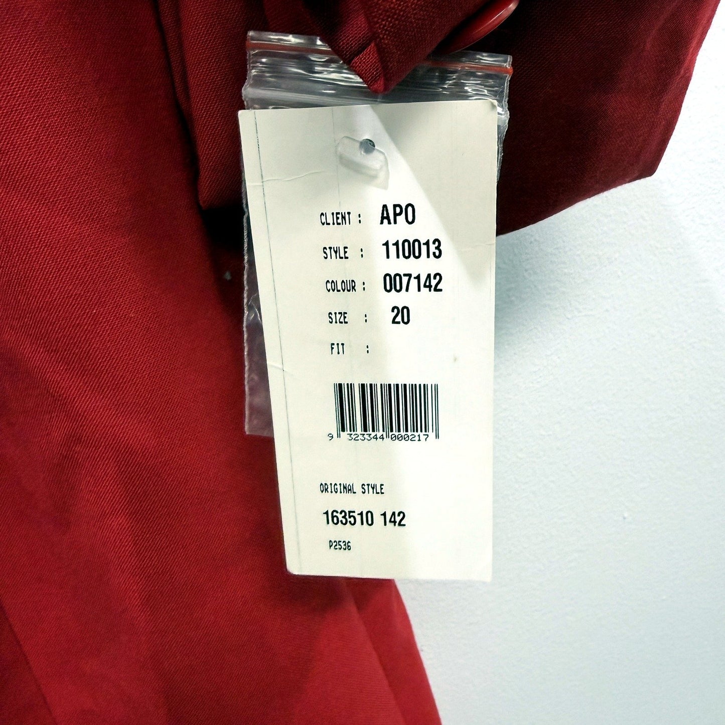 Dowd Womens Red Wool Polyester Casual Lightweight Blazer Size 20 NEW