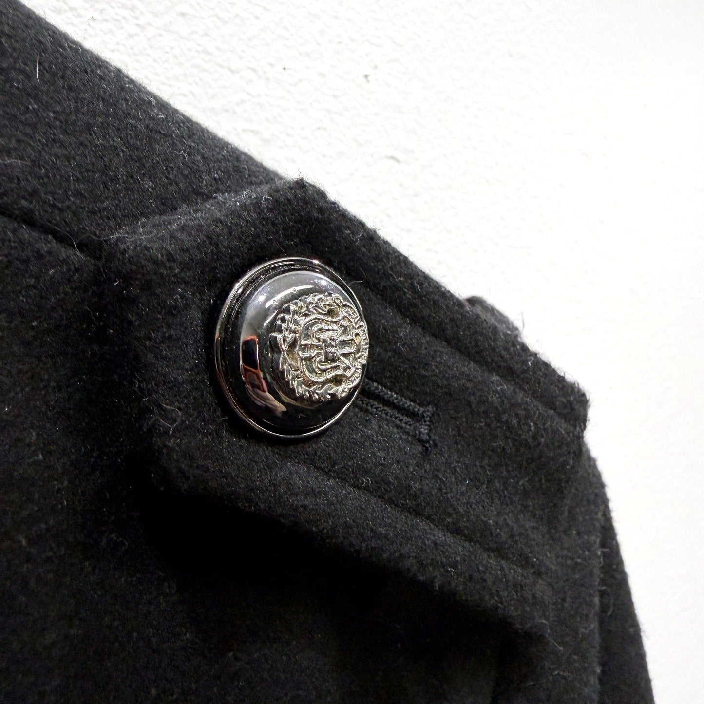 Forever New Womens Oversized Double Breasted Poncho Coat Black Size 10