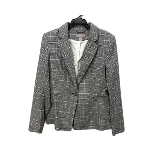 H&M Womens Plaid Blazer in Multi Color & - Size 10