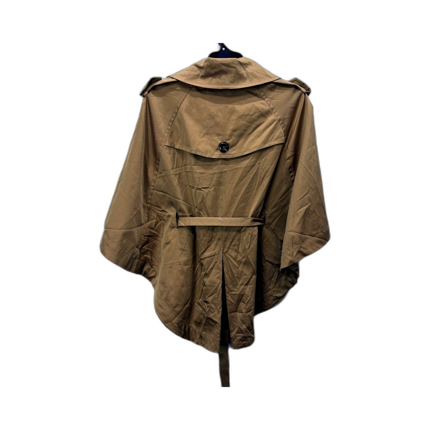 Ben Sherman Womens Belted Tan/Beige Poncho Jacket in Size M