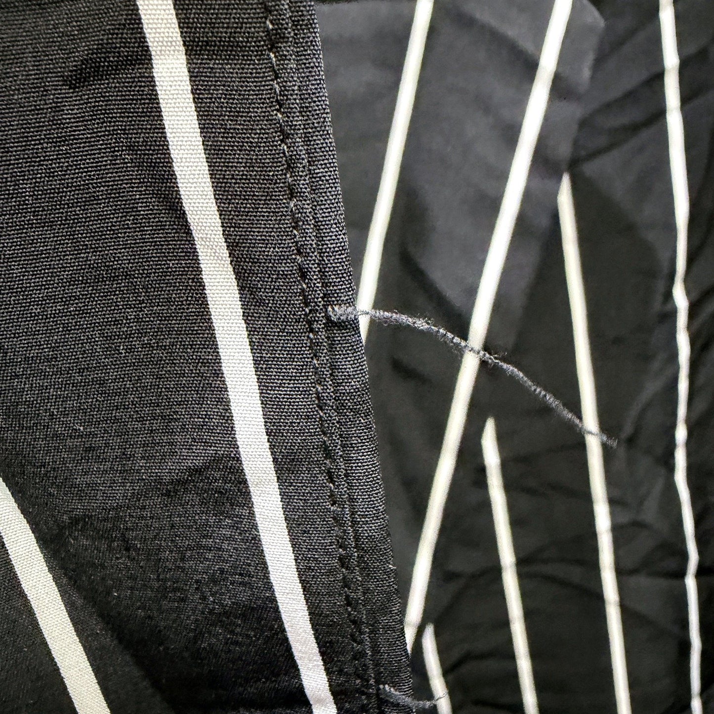 Decjuba Womens Striped Blazer Black and White Lightweight Tailored Size 14