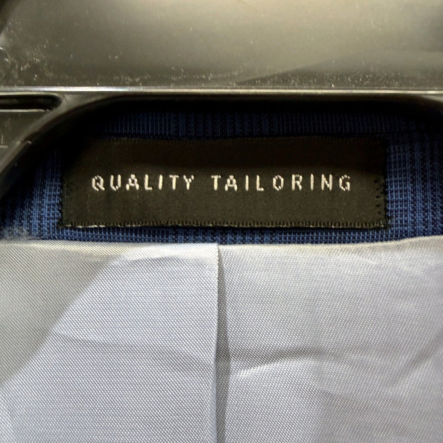 Si by Studio Italia Mens Blue Suit Jacket Quality Tailoring Size 108 REG/96 NEW