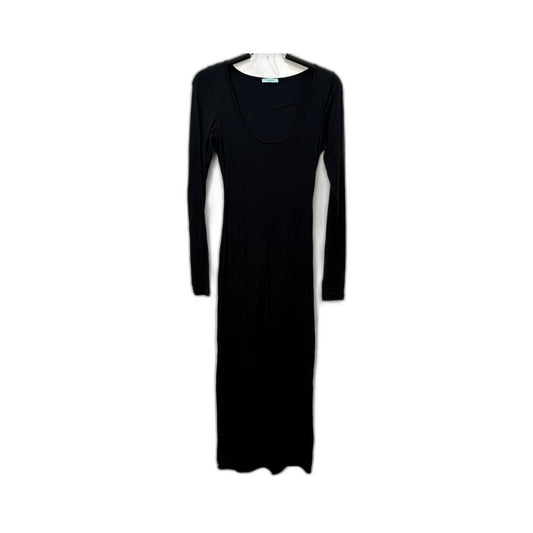 Kookai Womens Long Sleeve Black Casual Feminine Midi Dress Size 2