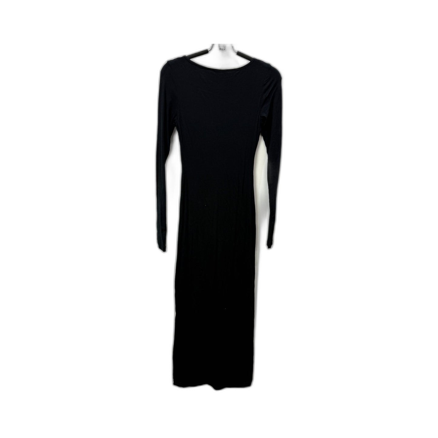 Kookai Womens Long Sleeve Black Casual Feminine Midi Dress Size 2
