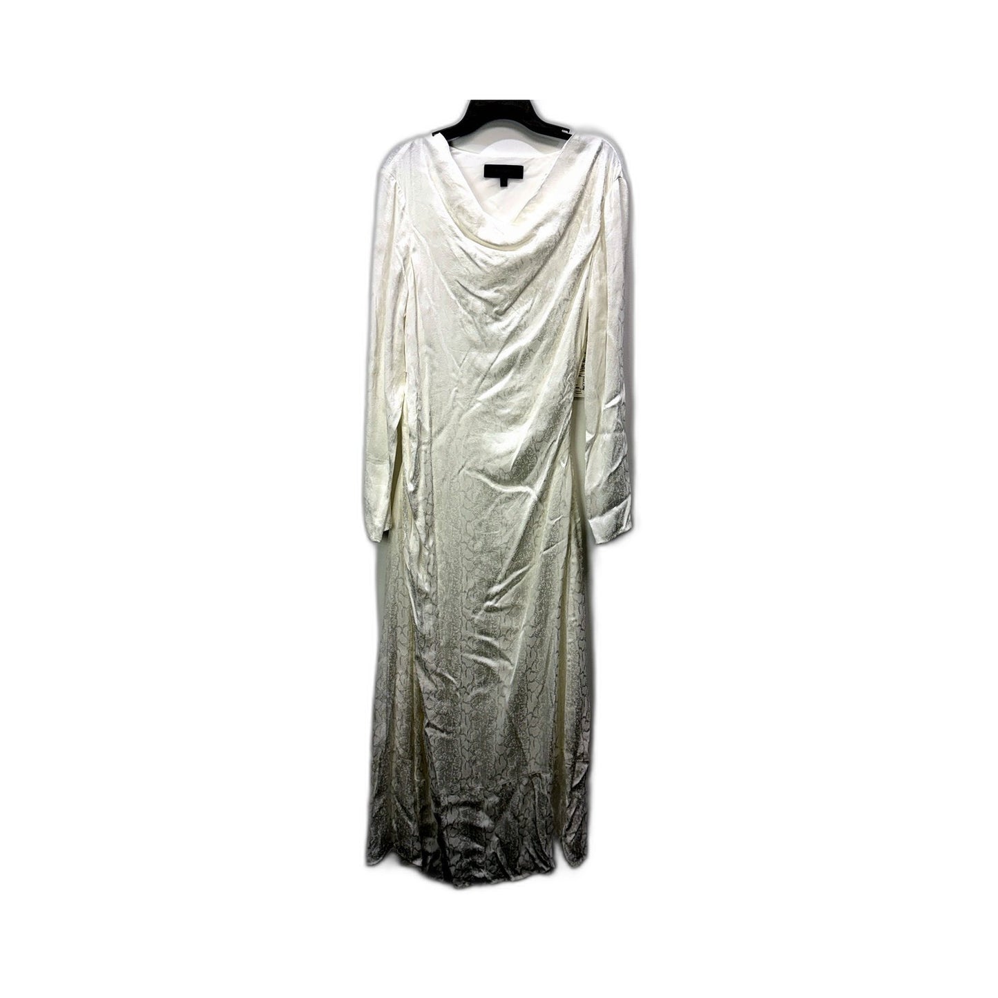 Basque Womens Midi Cocktail Dress - White Formal Party Evening Gown Size 10 NEW