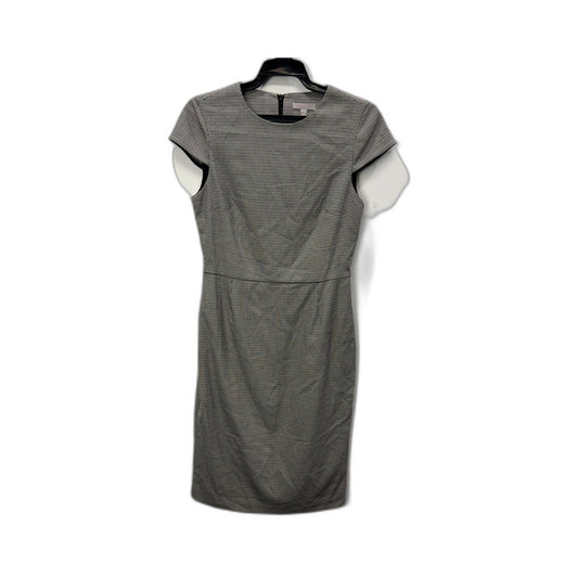 H&M Womens Houndstooth Dress Black and White Short Sleeve Size EUR 36 / US XS