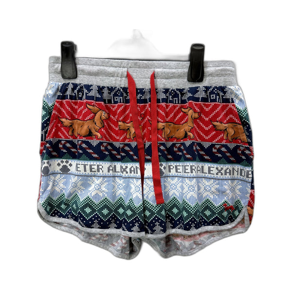 Peter Alexander Womens Printed Casual Shorts in Multi Color & - Size M