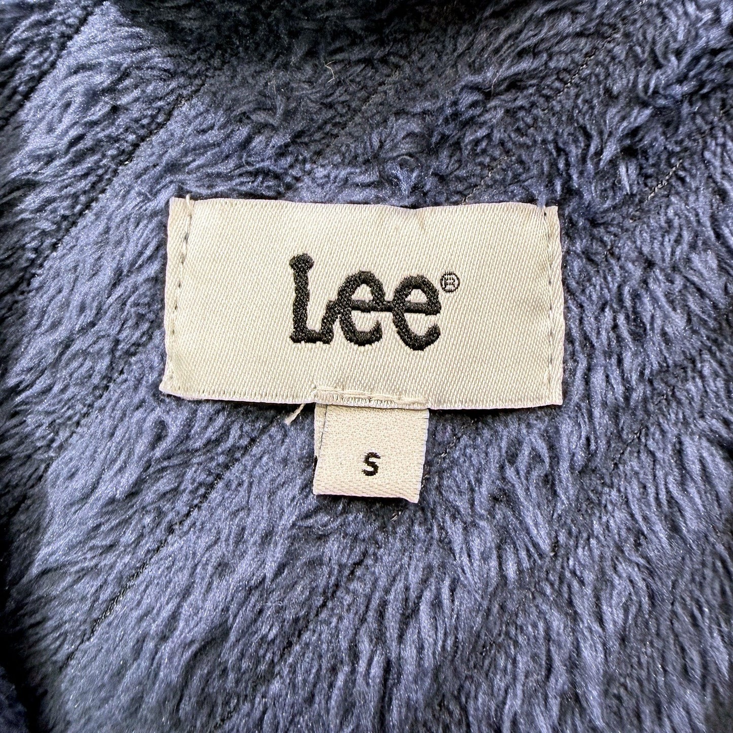Lee Mens Hooded Plush Robe in Navy - Soft, Warm & Cozy Loungewear, Size S