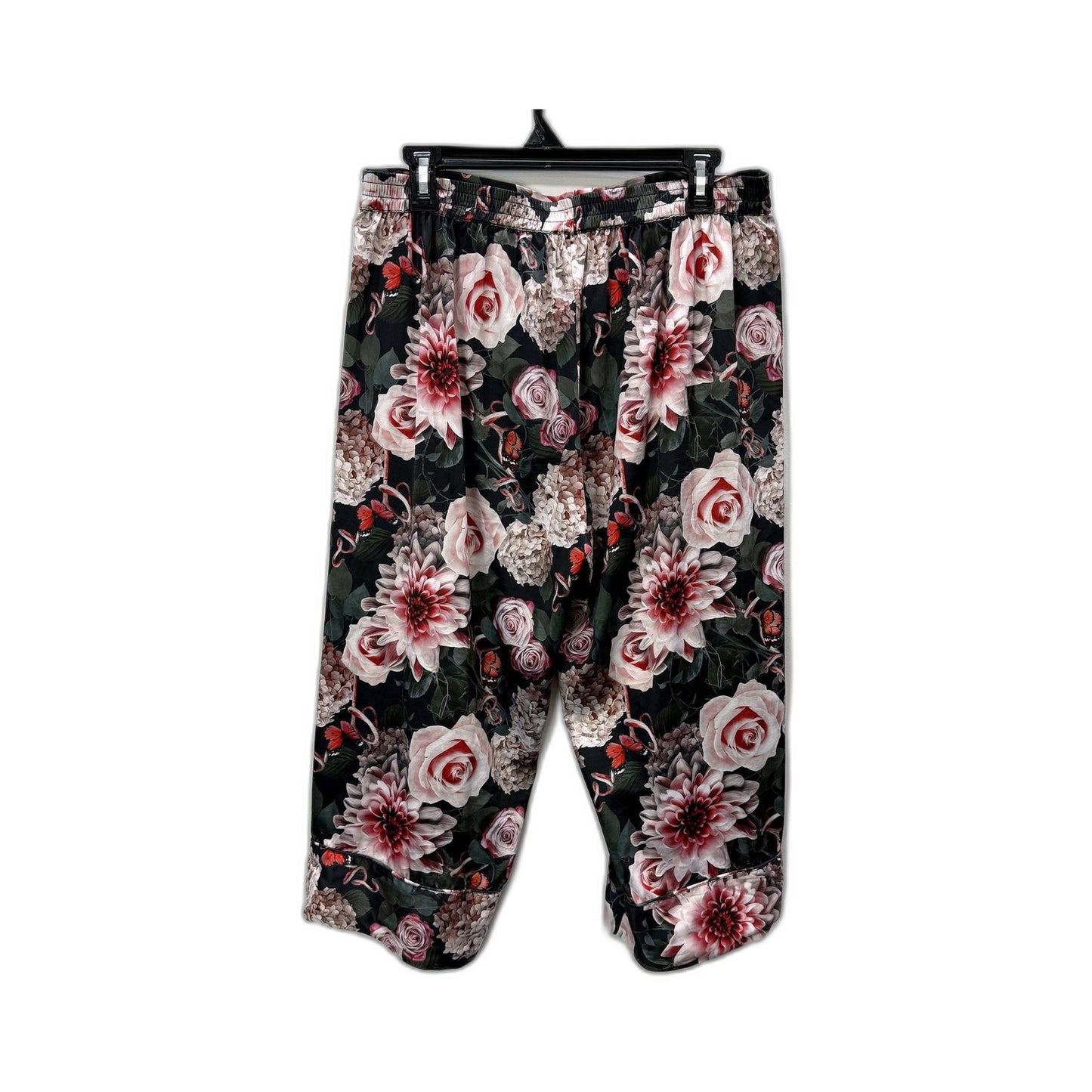 Chloe & Lola Womens Floral Pajama Set Soft Comfortable Multi Color Size Small