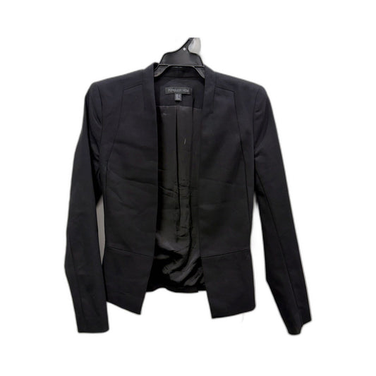 Forever New Womens Structured Peplum Blazer in Black, Size 8