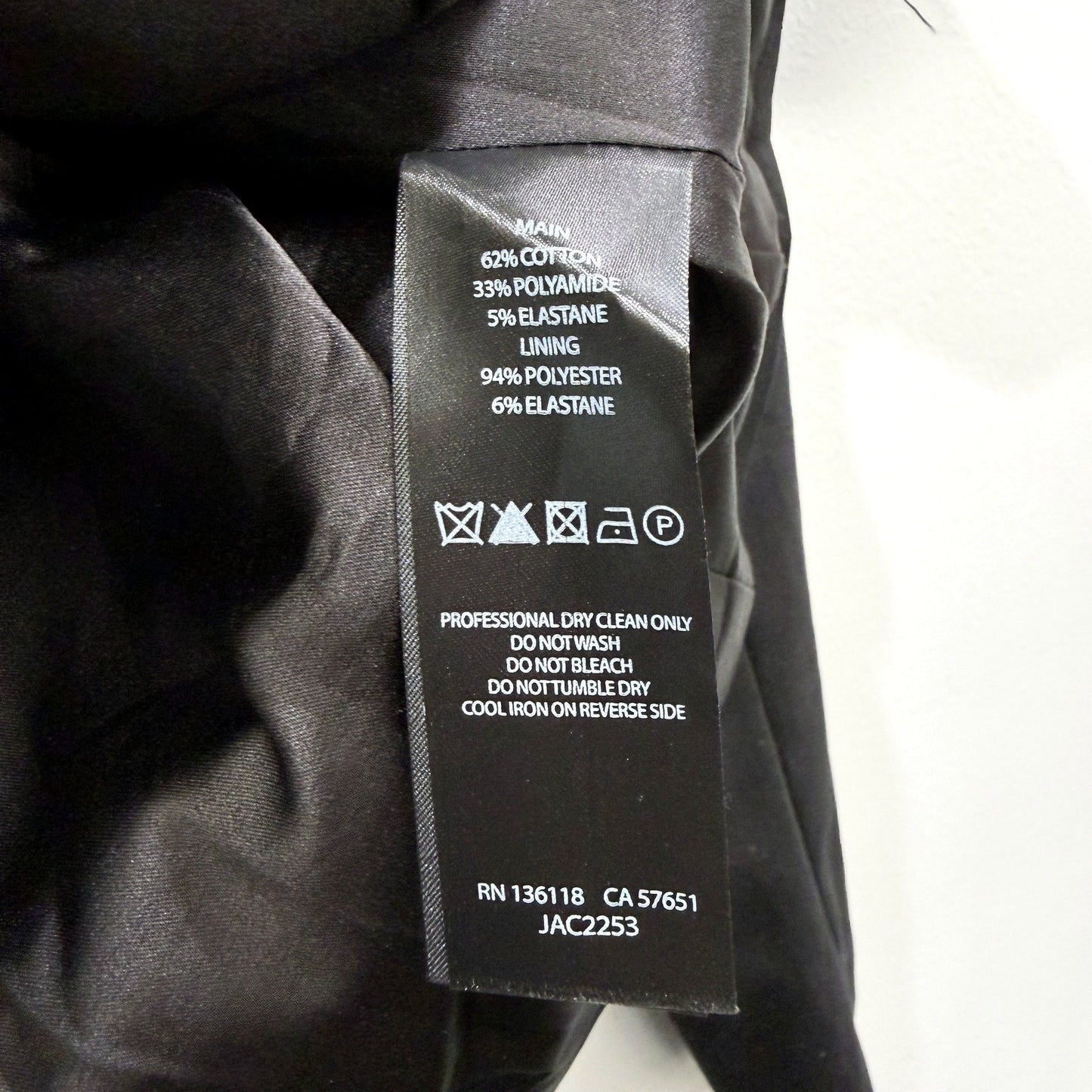Forever New Womens Structured Peplum Blazer in Black, Size 8